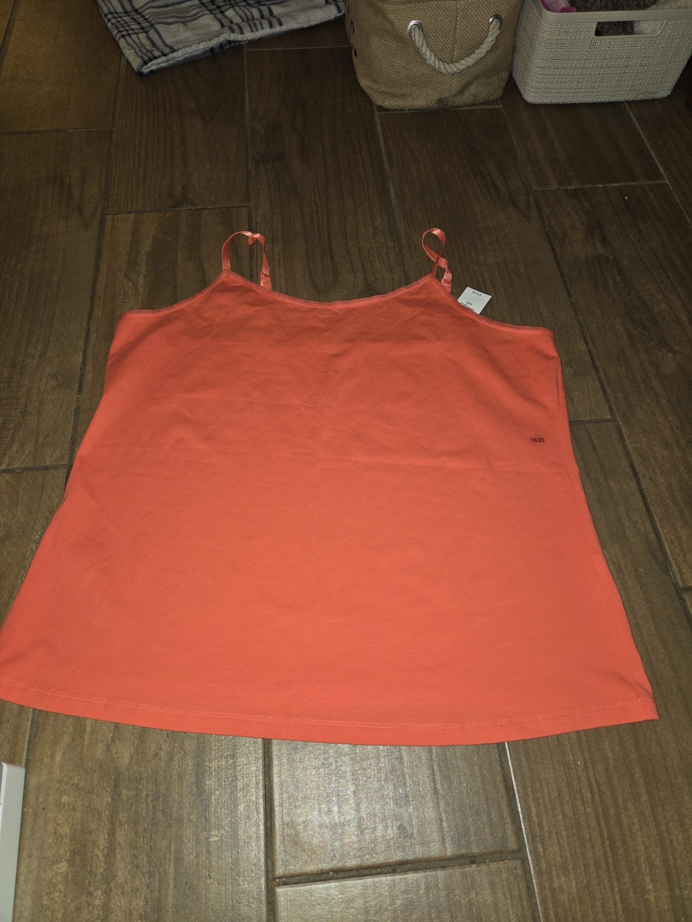 Lane Bryant Coral Adjustable-Strap Camisole